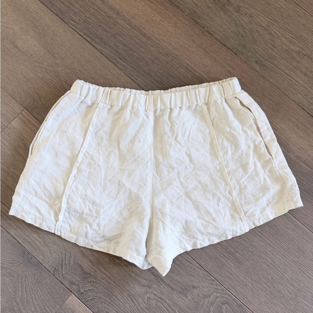 Vincent James Linen Sport Shorts